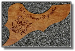 How it all started-A wide variety of hand carved and laser engraved wooden pieces
