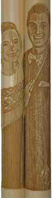 Photo engraved drumstick link
