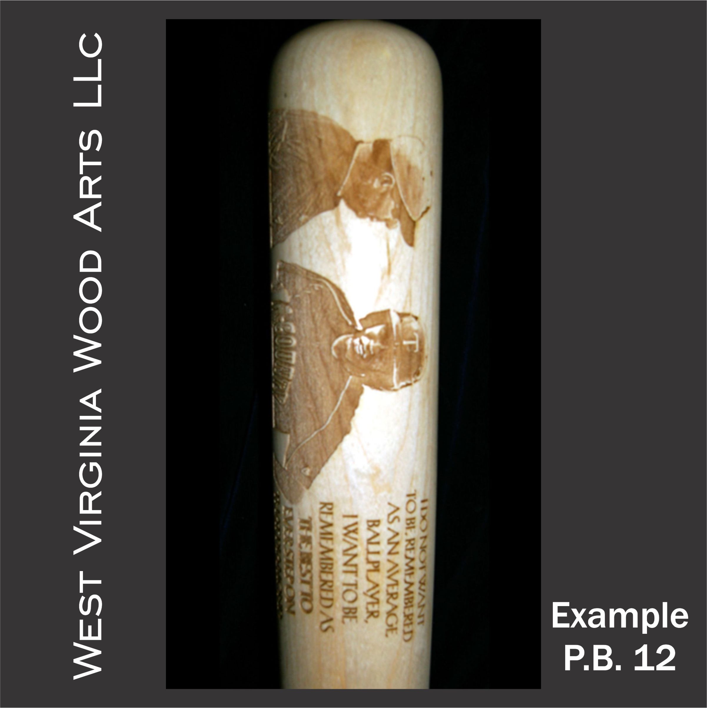 coach and player personalized presentation bat