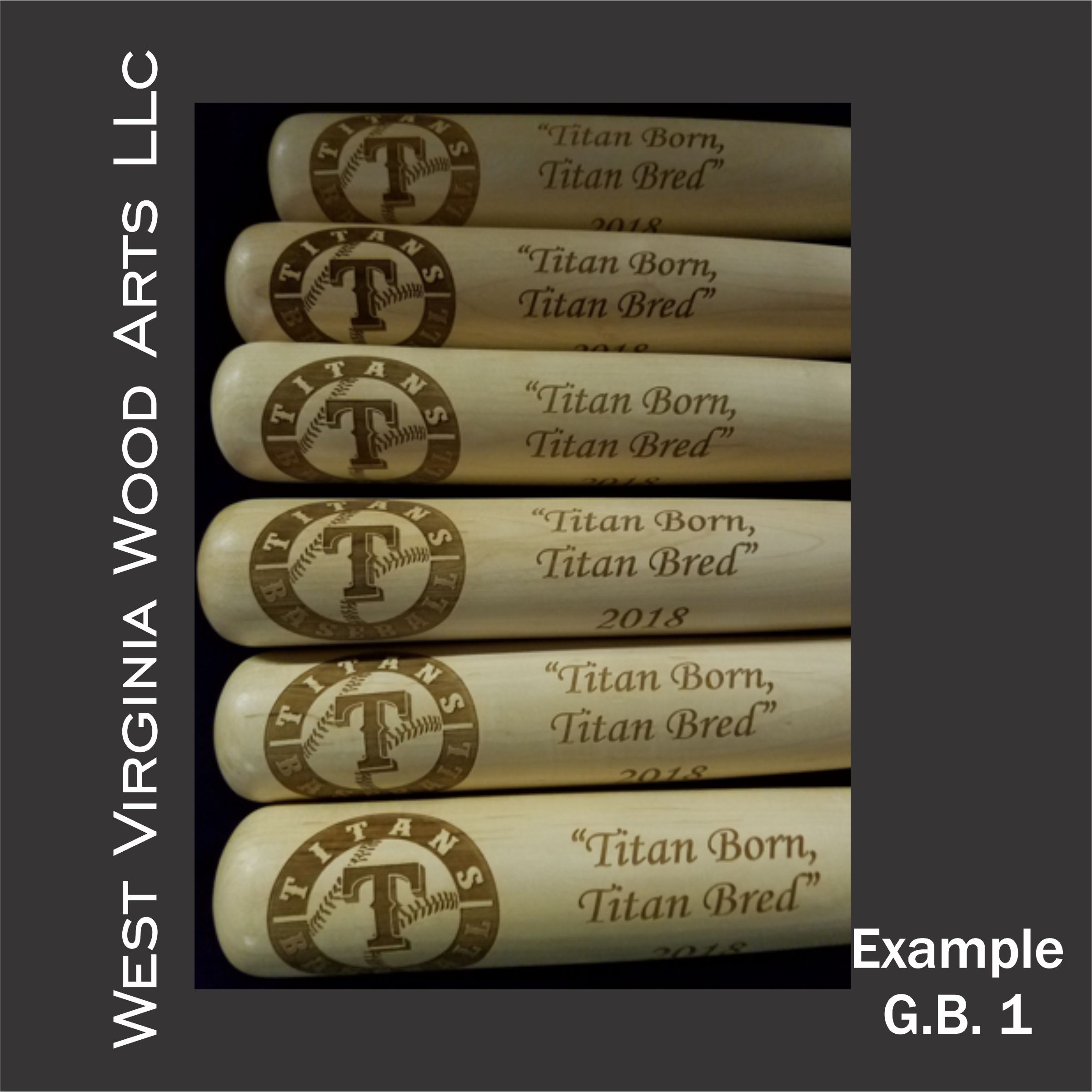 Custom logo engraved baseball bats main link