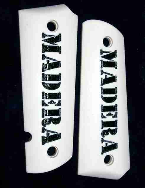 Personalized 1911 Grips With Large Name Engraving