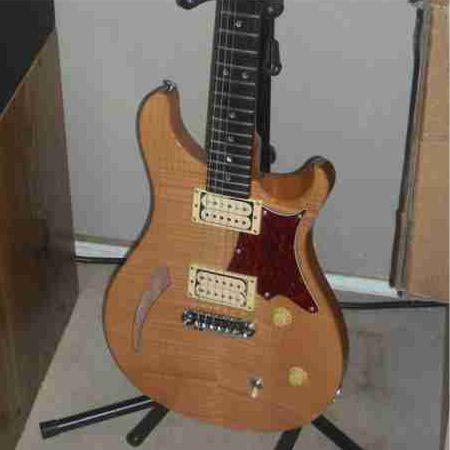 PRS SE With Custom Flame Maple Truss Rod Cover