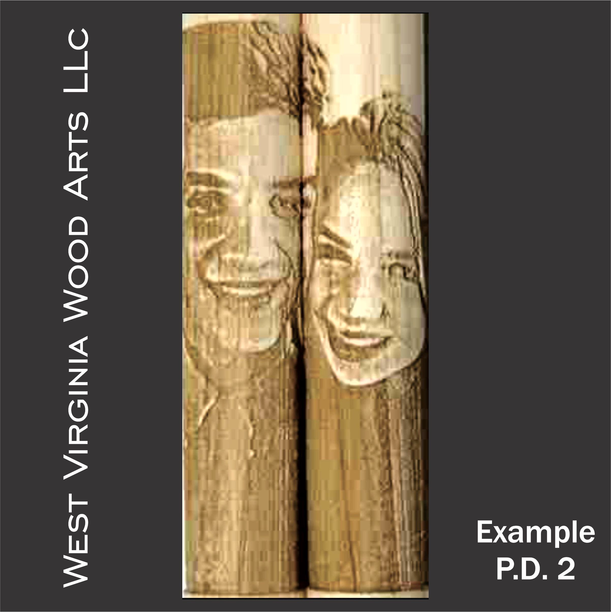 personalized drumsticks with up close photo engraving
