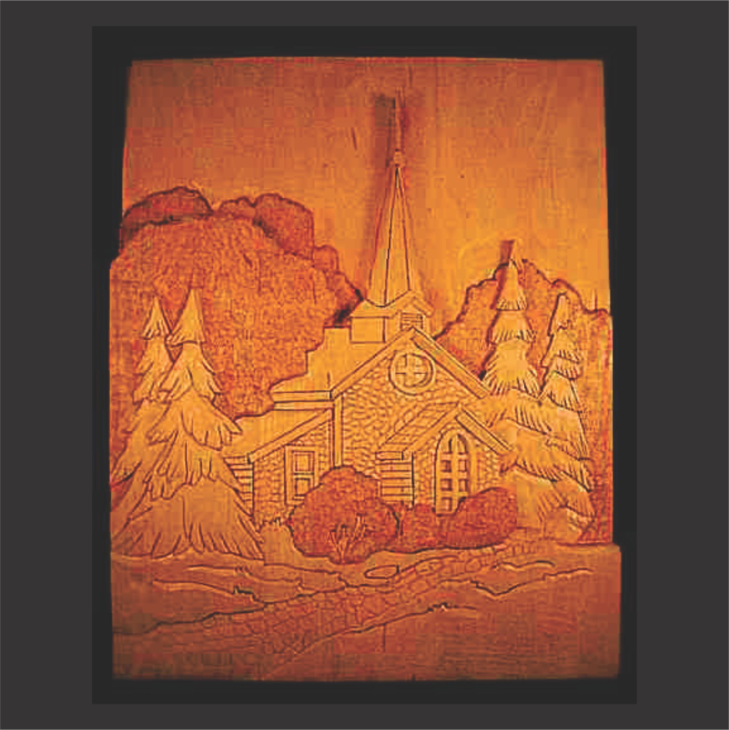 custom carving by Ron Davidson main link example